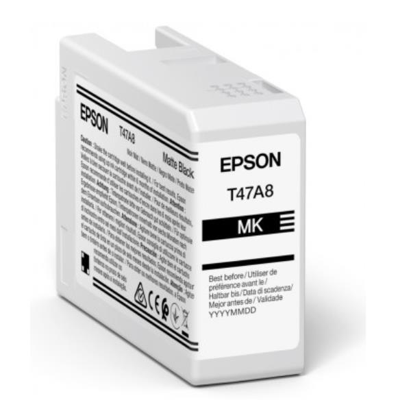 EPSON Singlepack Matte Black T47A8 UltraChrome Pro 10 ink